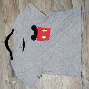 Mickey nose pocket rock topsiur